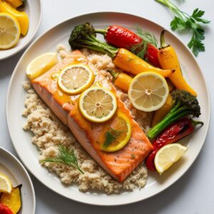 1 8 pieczony łosoś