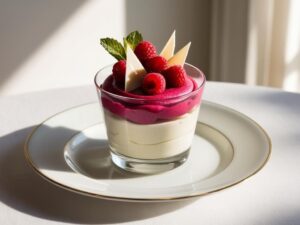 5 18 deser z musem malinowym i białą czekoladą