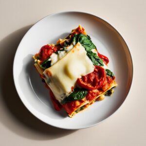 wegetariańska lasagne