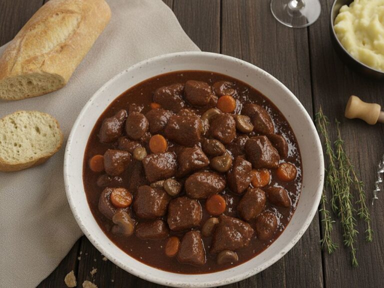 Boeuf Bourguignon – Francuski Gulasz Jednogarnkowy