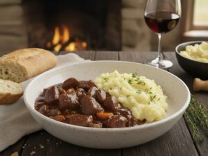 Boeuf Bourguignon – Francuski Gulasz Jednogarnkowy