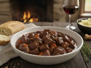Boeuf Bourguignon – Francuski Gulasz Jednogarnkowy
