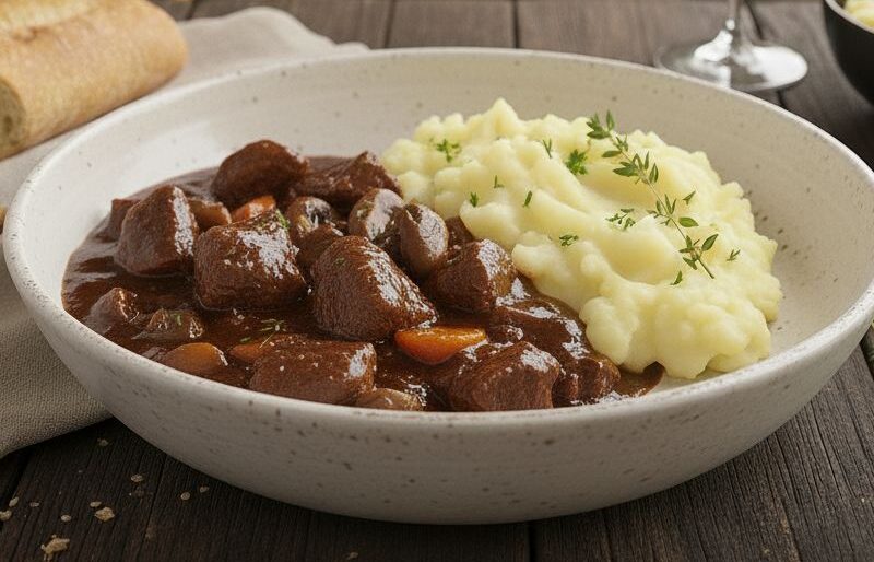 Boeuf Bourguignon czyli gulasz po burgundzku