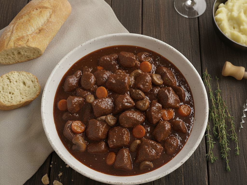 Boeuf Bourguignon – Francuski Gulasz Jednogarnkowy