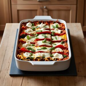 wegetariańska lasagne