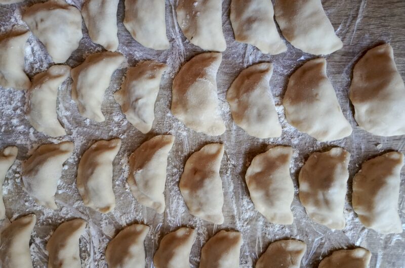 Pierogi z Kapustą i Grzybami