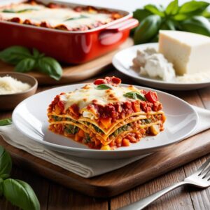 wegetariańska lasagne