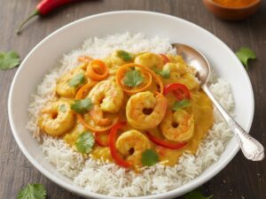 Pikantne Krewetki w Sosie Curry3 Pikantne Krewetki w Sosie Curry