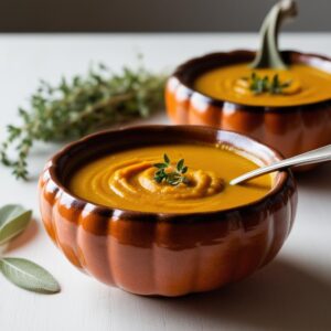 Zupa dyniowa z imbirem