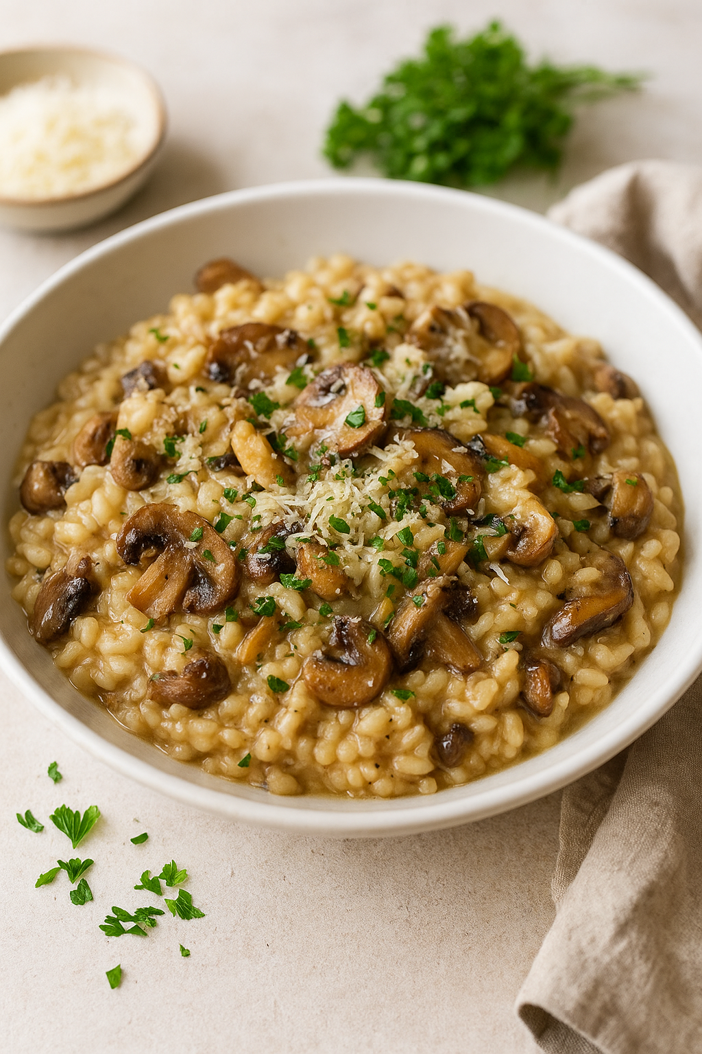 Risotto z grzybami