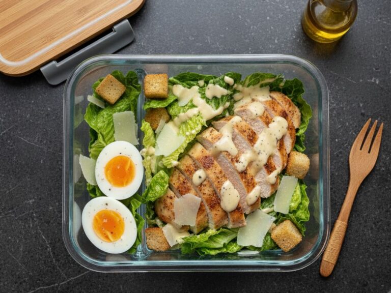 Sałatka cezar z kurczakiem