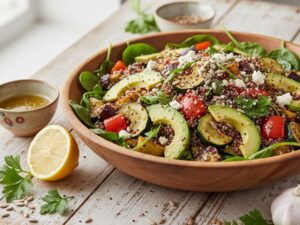 Salatka z quinoa i awokado Sałatka z quinoa i awokado