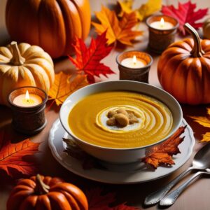 Zupa dyniowa z imbirem