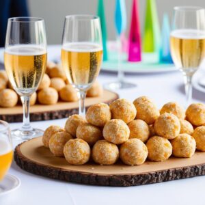 kulki serowe z brokułem