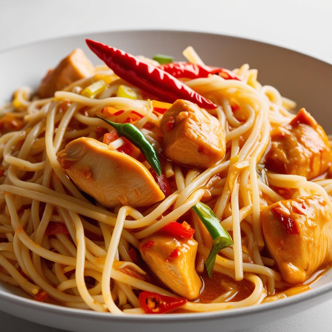 Pad Thai z kurczakiem