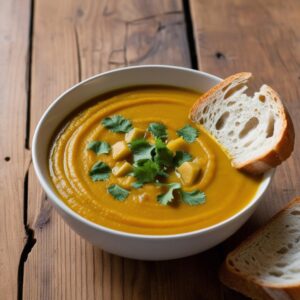 Zupa dyniowa z imbirem