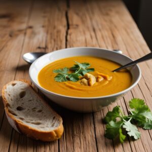 Zupa dyniowa z imbirem