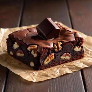 czekoladowe brownie z orzechami