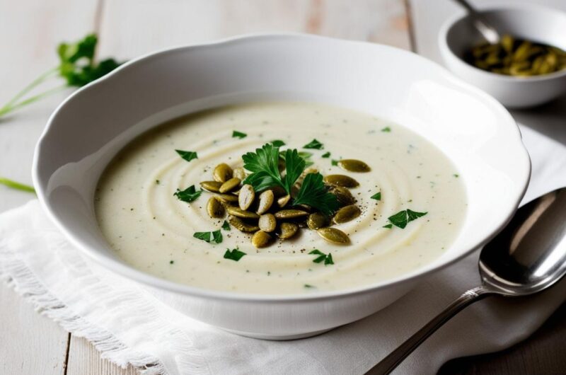 Zupa krem z białych warzyw