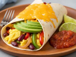 burrito z jajecznicą