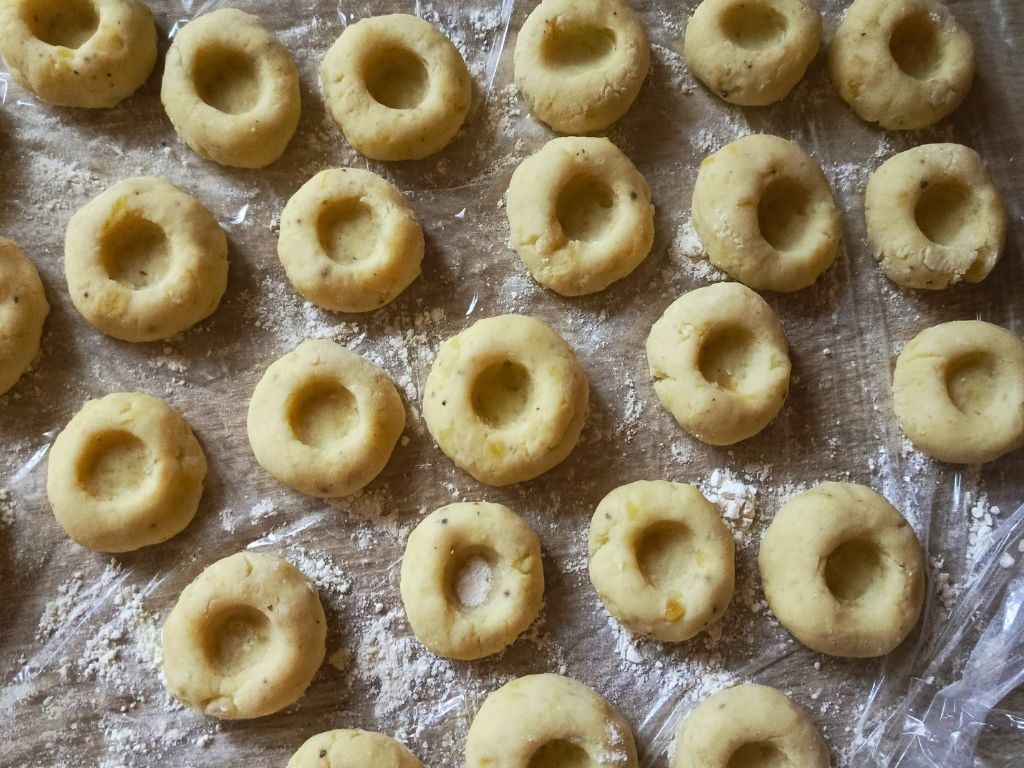 kluski śląskie w sosie pieczarkowym