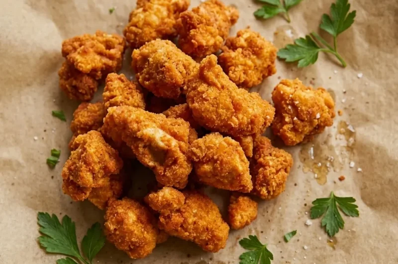 Domowe nuggetsy z kurczaka w chrupiącej panierce