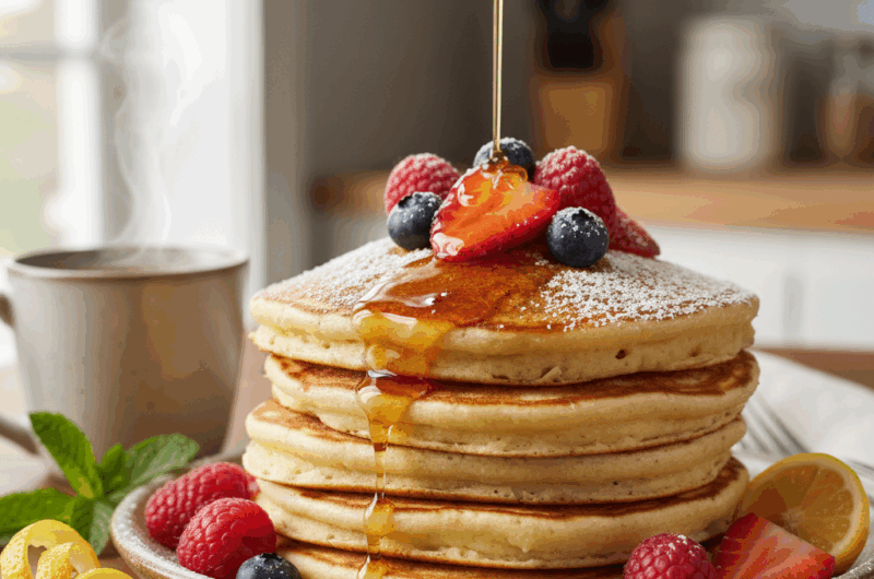 Placuszki z ricottą i cytryną