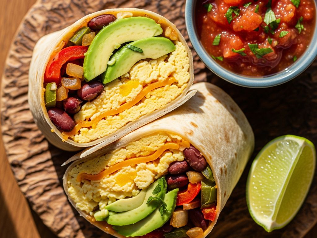 burrito z jajecznicą