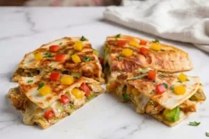 quesadillas z kurczakiem i serem 2 Quesadilla z kurczakiem i serem