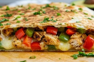quesadillas z kurczakiem i serem Quesadilla z kurczakiem i serem