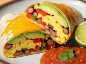 burrito z jajecznicą