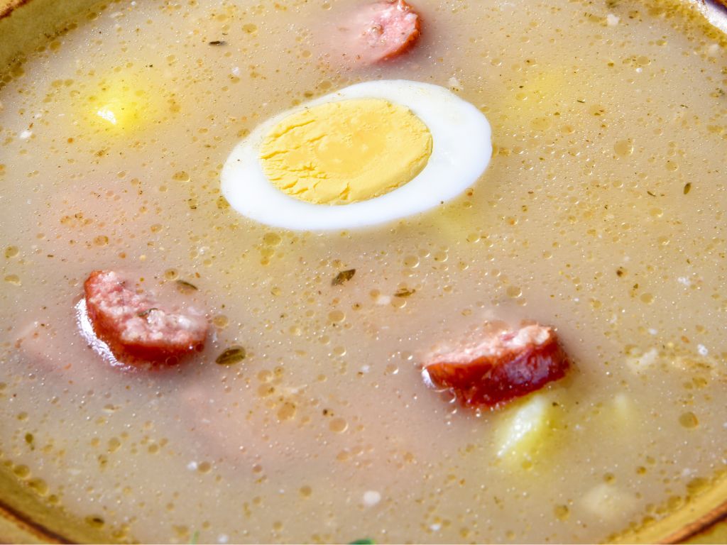 zurek tradycyjny żurek na zakwasie