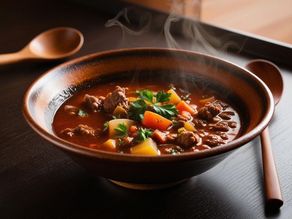 Zupa gulaszowa z wołowiną