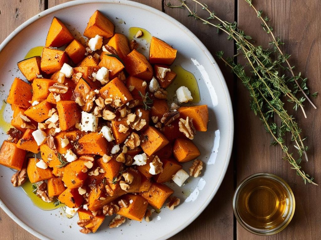 3 3 Sałatka z pieczonej dyni