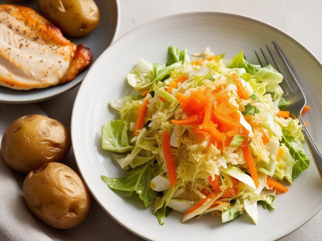 4 25 surówka z kapusty pekińskiej,marchewki i jabłka