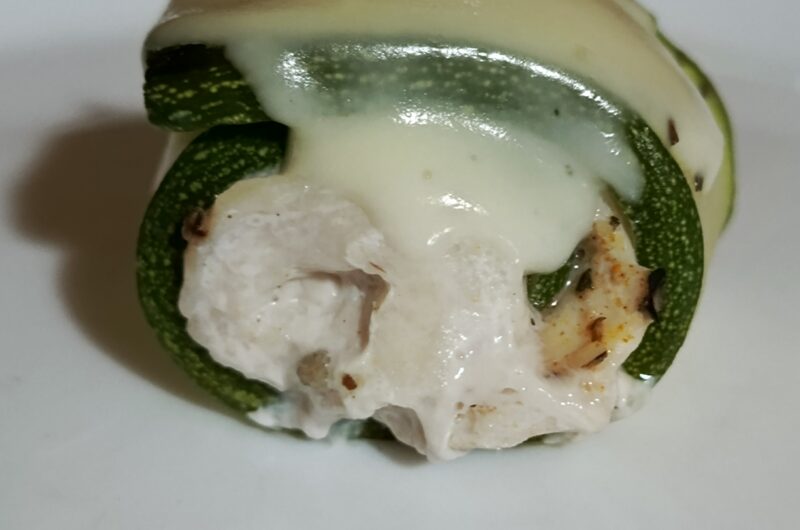 Roladki z kurczaka z cukinią