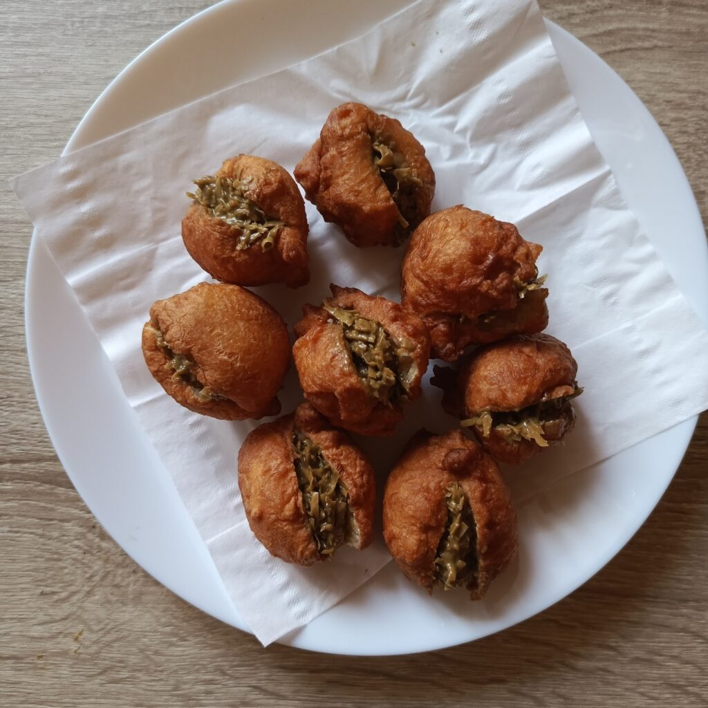 mini pączki z serka homogenizowanego