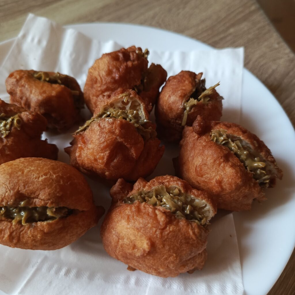 mini pączki z serka homogenizowanego