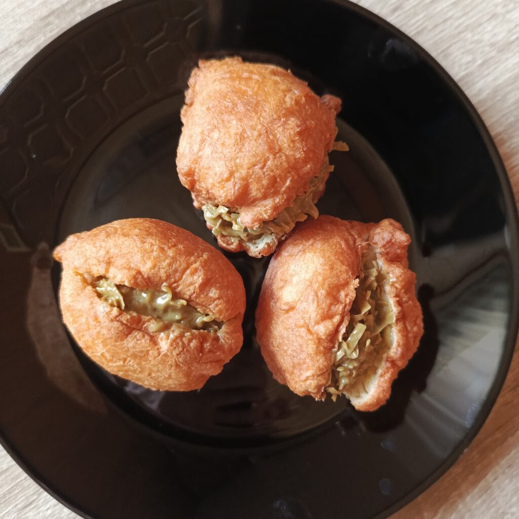 mini pączki z serka homogenizowanego