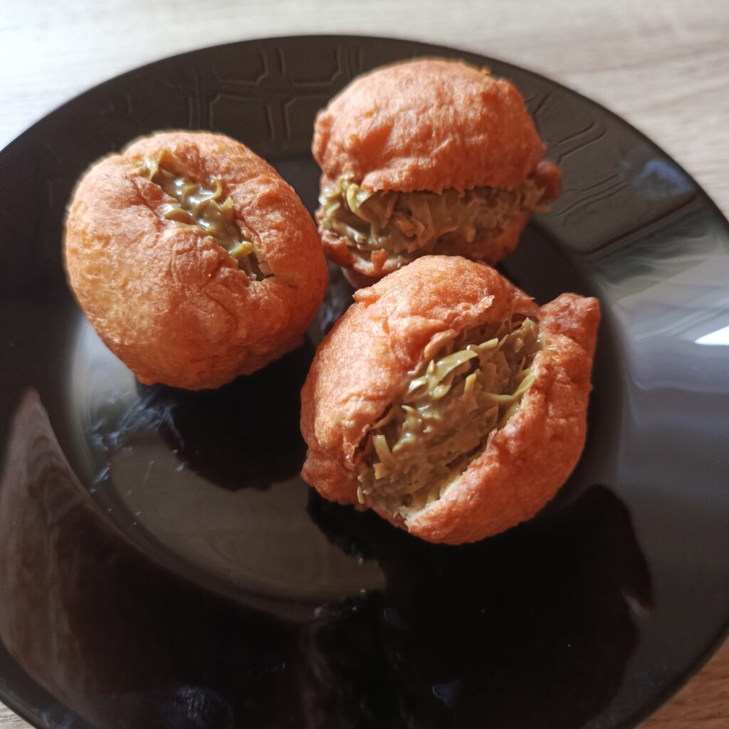 mini pączki z serka homogenizowanego