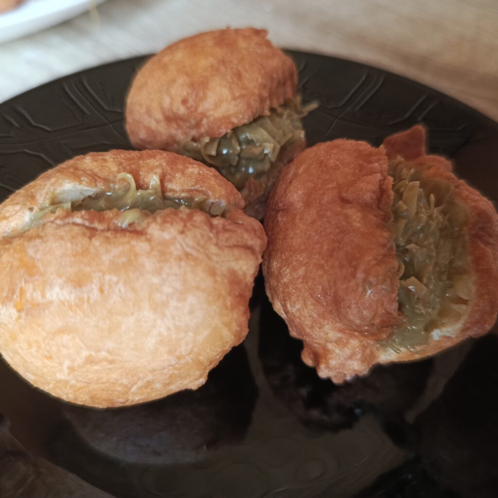 mini pączki z serka homogenizowanego