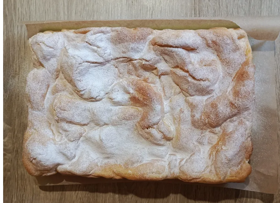 karpatka przepis dużą blacha