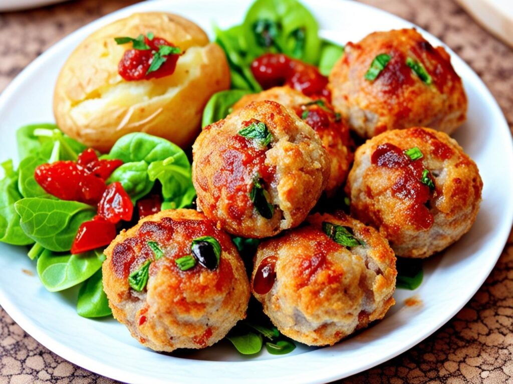 kotlety z indyka ze szpinakiem i mozzarellą