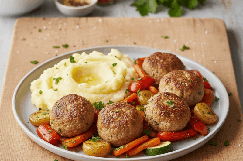 Klopsiki z Warzywami