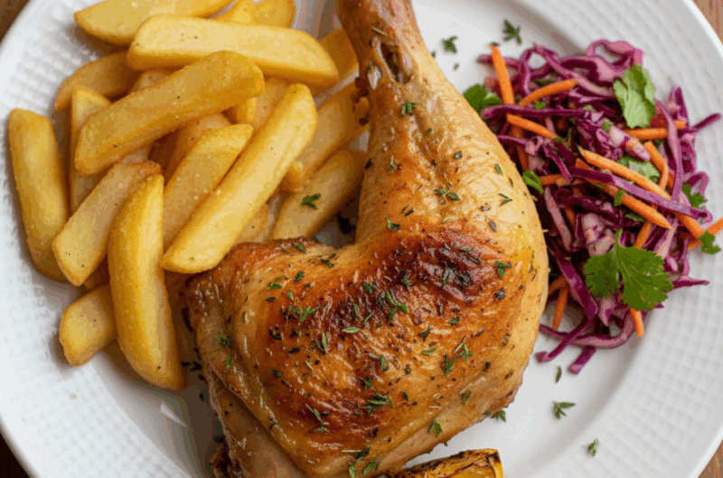 Udka z kurczaka w ziołach i cytrynie