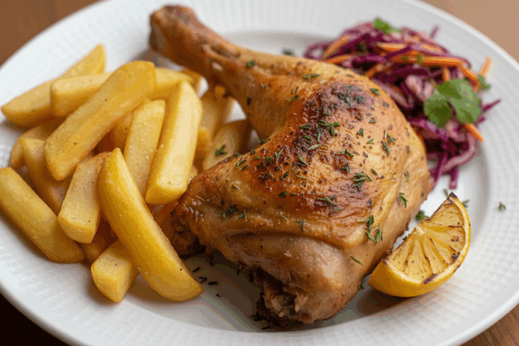 Pieczone udka z kurczaka w ziolach i cytrynie1 Pieczone udka z kurczaka w ziołach i cytrynie