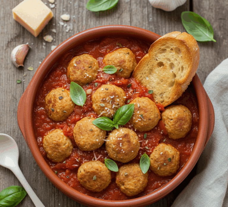 Mini klopsiki z ricotty i parmezanu