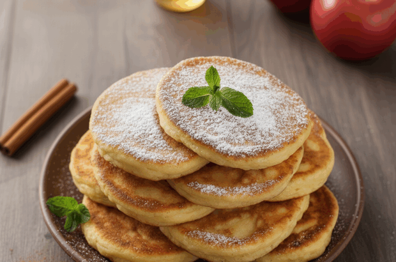 Racuchy z jabłkami i cynamonem