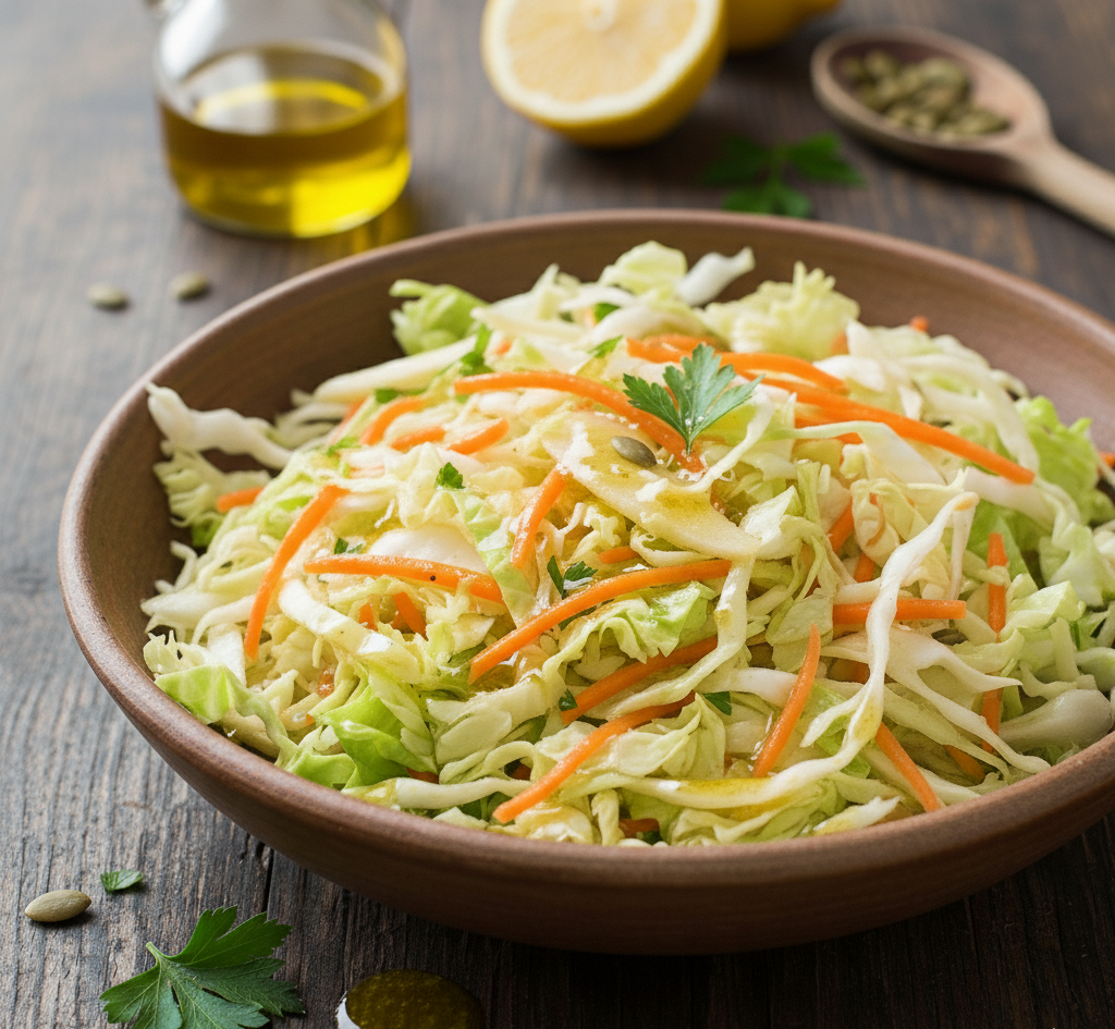 Surowka z kapusty pekinskiej marchewki i jablka1 Surówka z kapusty pekińskiej, marchewki i jabłka