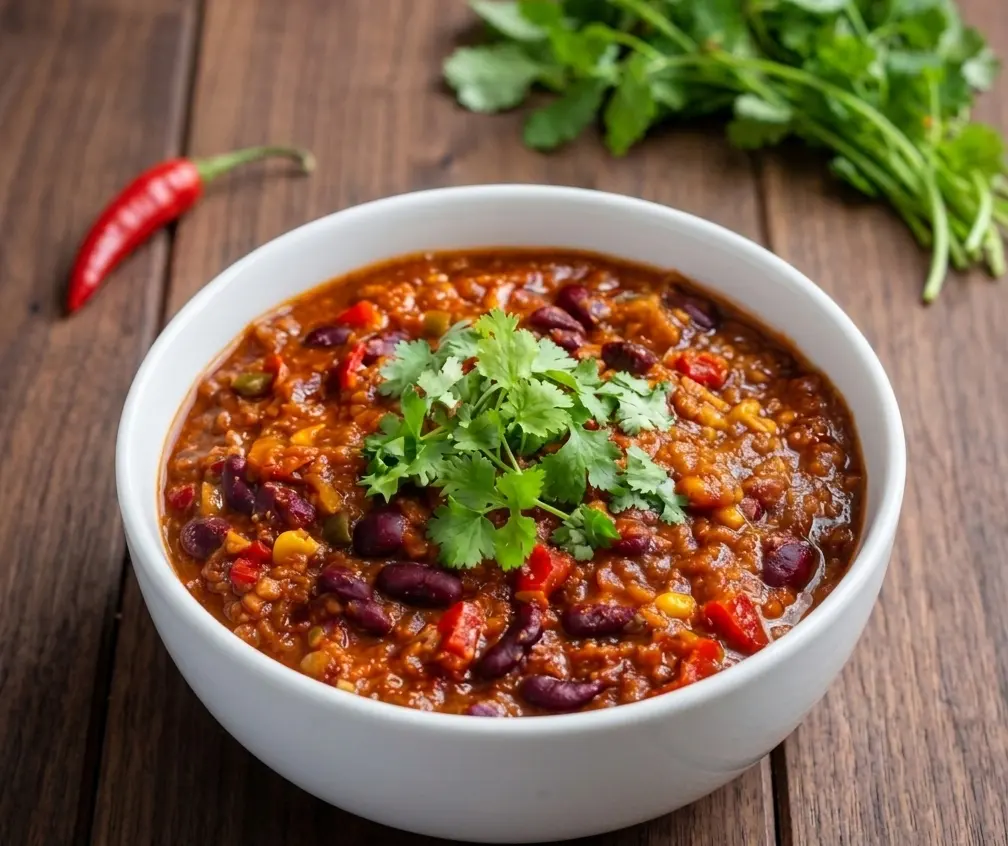 chili sin carne przepis